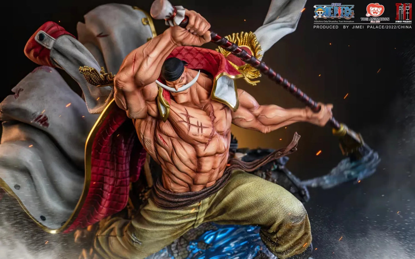 [Warehouse in Stock] JIMEI PALACE Studio - Statue - One Piece - Edward Newgate (Licensed) (Displayed)