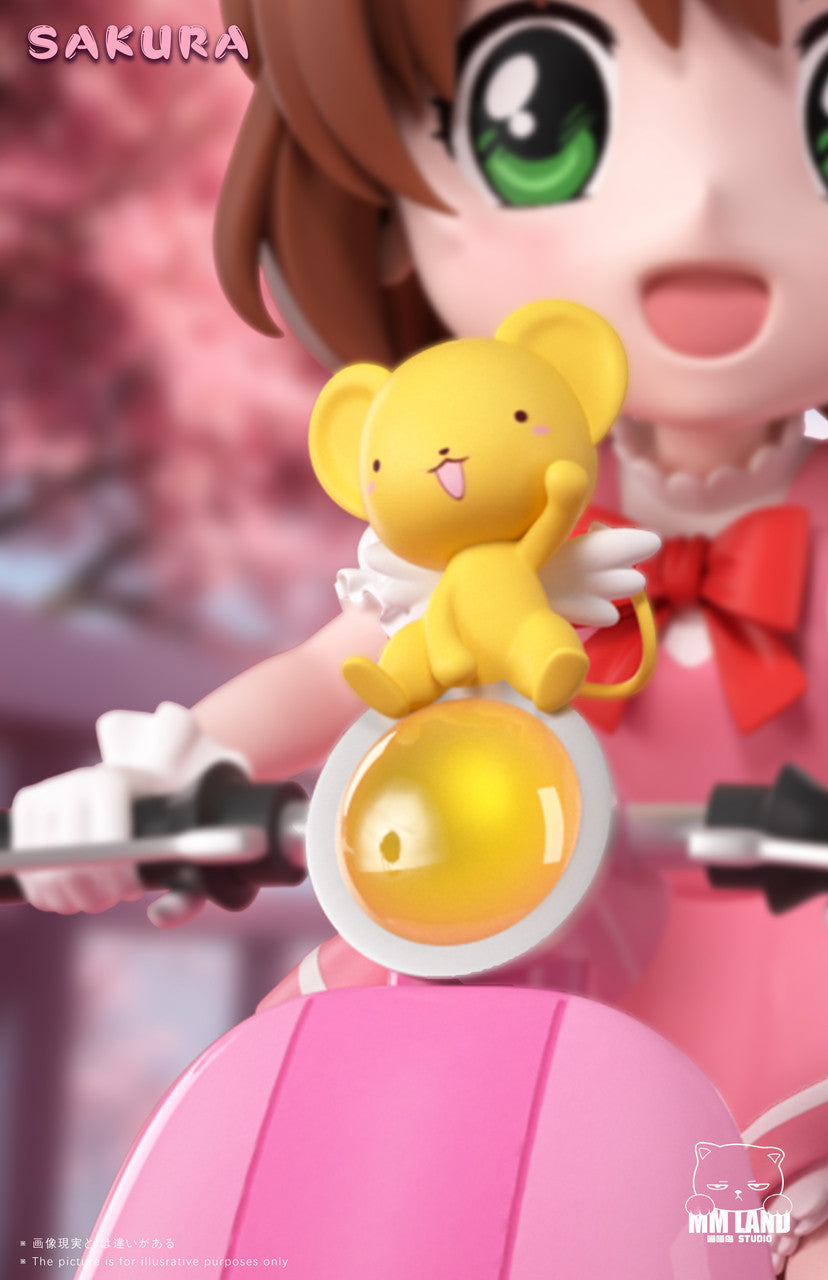 [Pre-Order] MMLAND Studio - Statue - Cardcaptor Sakura - Sakura Kinomoto riding Motorcycle