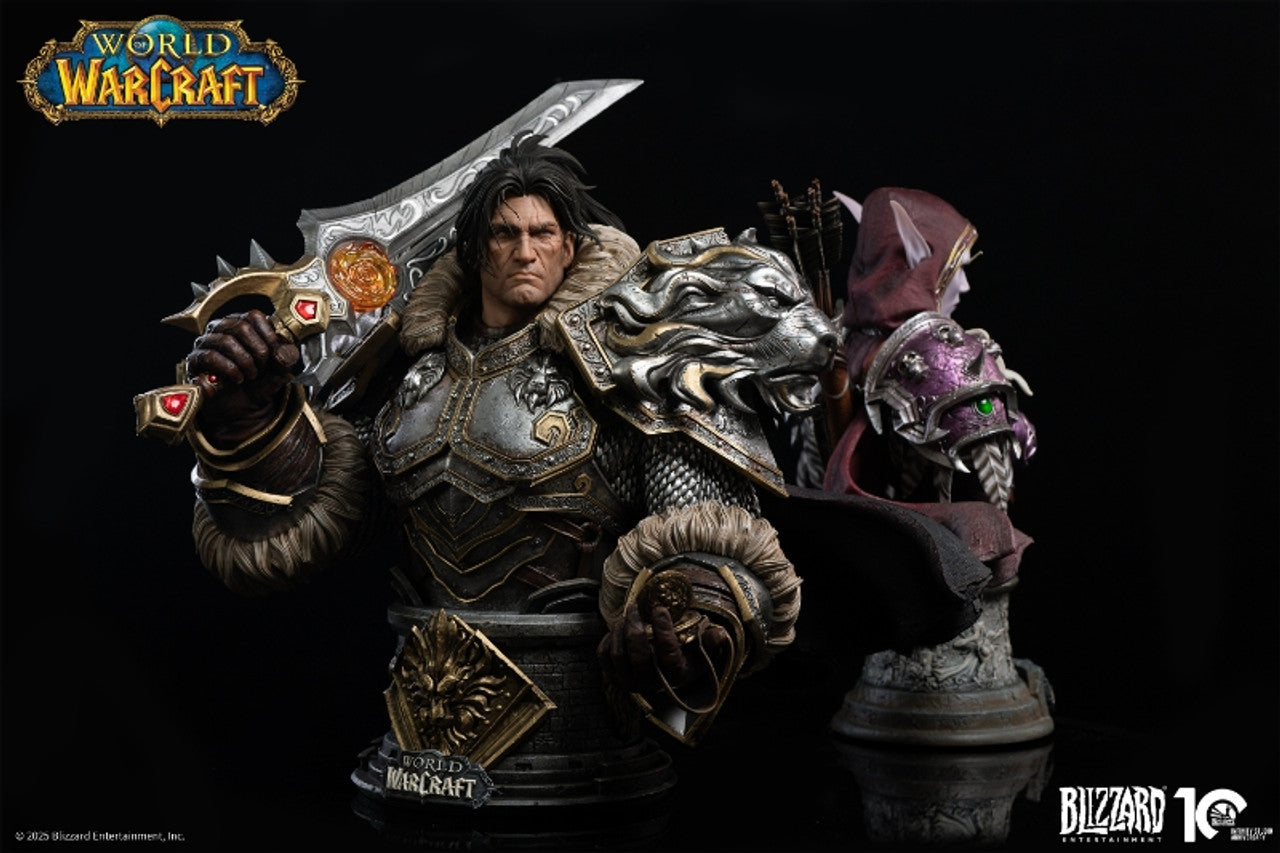 [Pre-Order] BLIZZARD ENTERTAINMENT - Statue - World of Warcraft - Varian Wrynn (Licensed)