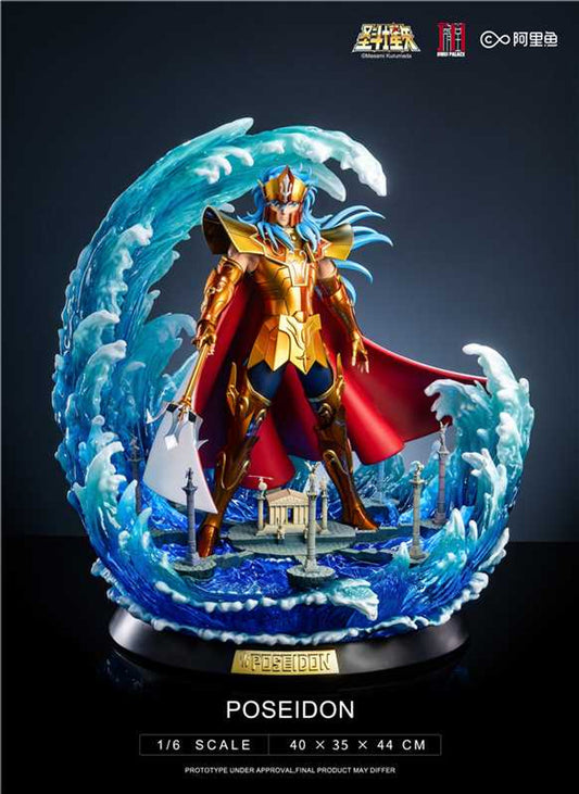 [Pre-Order] Jimei Palace studio - Statue - Saint Seiya - Poseidon with LED (Licensed)