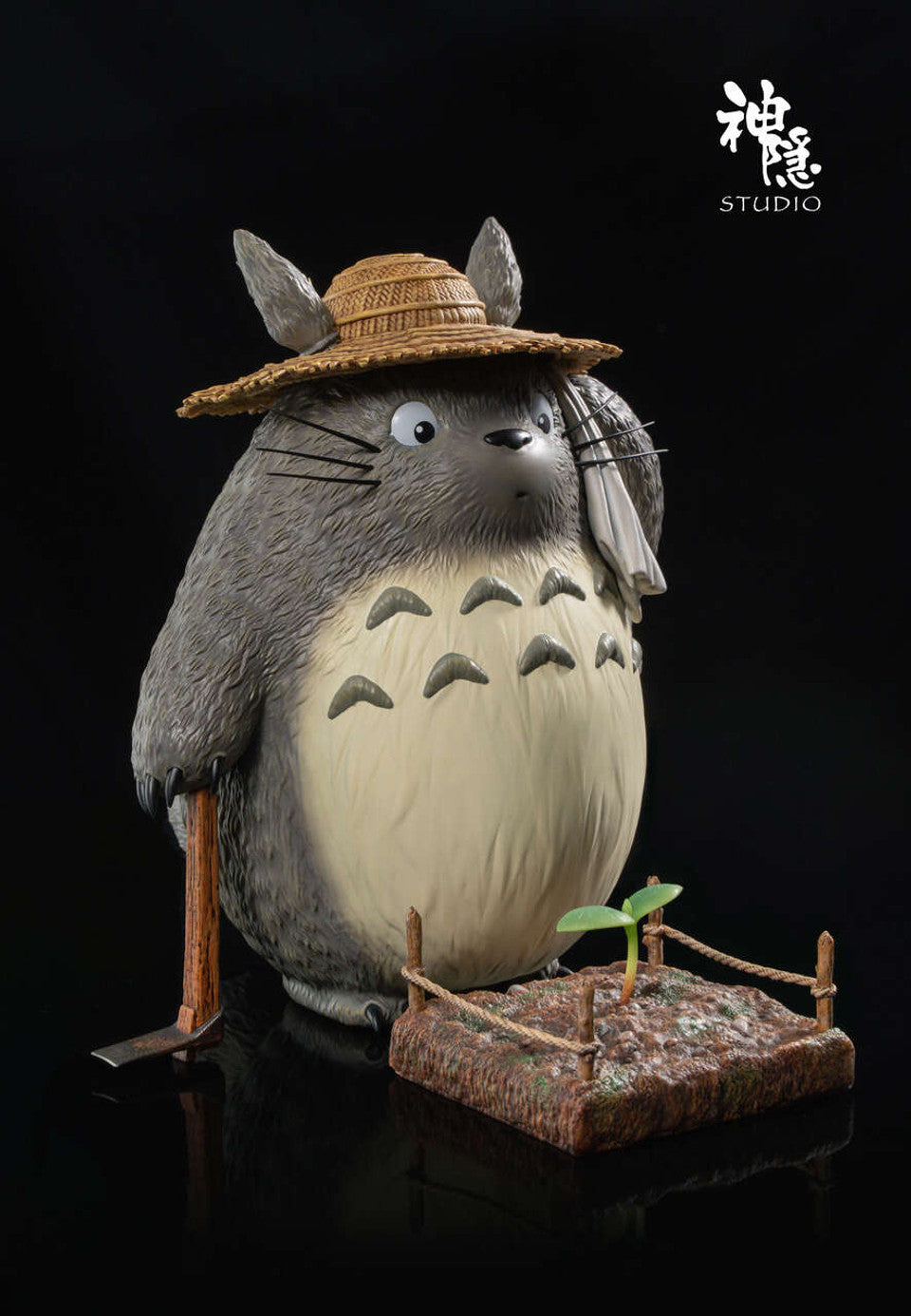 [Warehouse in Stock] Shen Yin Studio - Statue - My Neighbor Totoro - Farmer Totoro