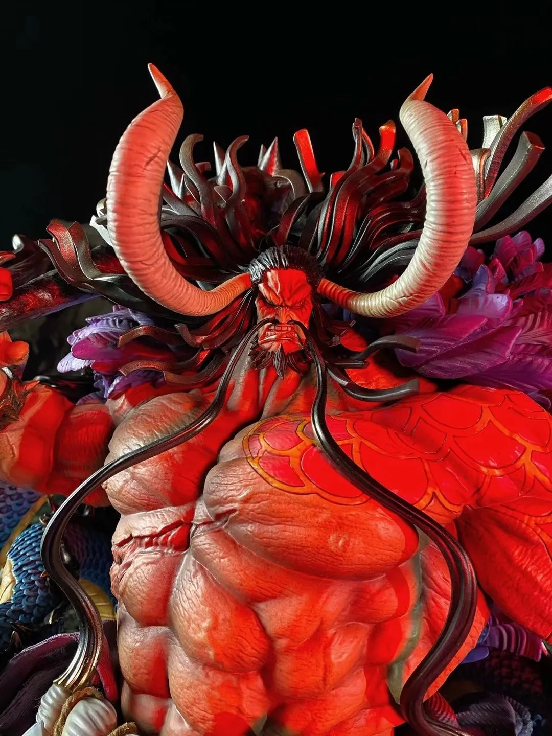 [Warehouse in Stock] JIMEI PALACE Studio - Statue - One Piece - Kaido (Licensed) (Displayed)