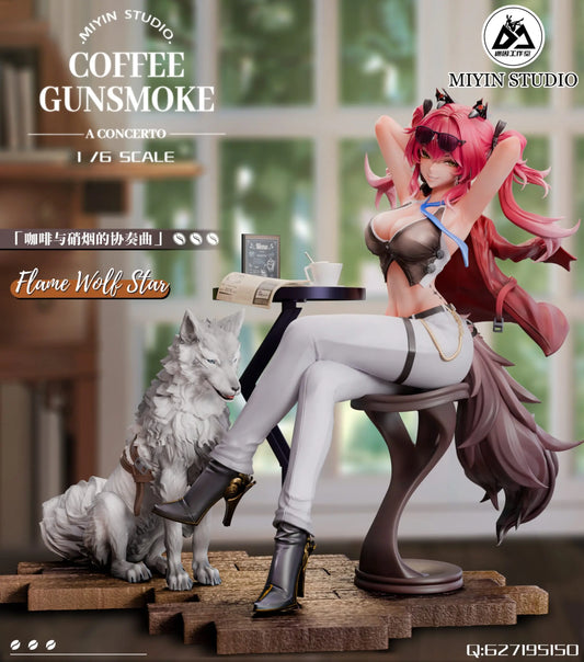 [Pre-Order] Mi Yin Studio - Statue - Wuthering Waves - Flame Wolf Star in the Cafe