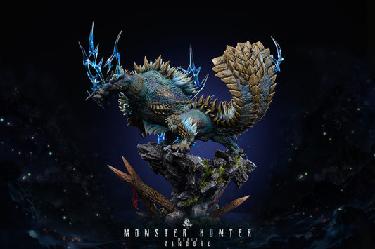 [Pre-Order Closed] Dragon Realm Studio - Statue - Monster Hunter - Zinogre & Stygian Zinogre