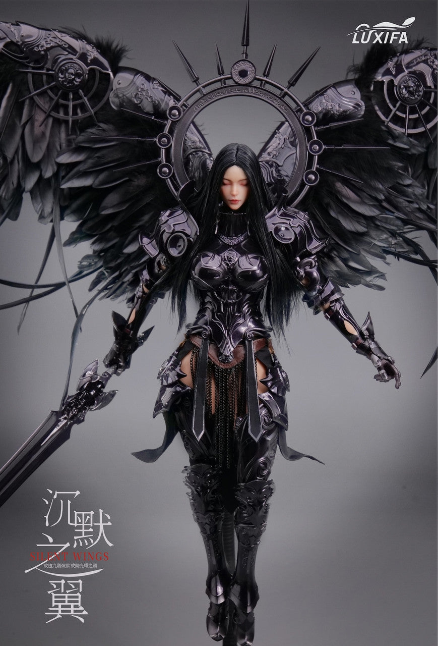 [Pre-Order Closed] LUXIFA Studio - Action Figure - Original - 1/6 Scale 7th Anniversary Limited Edition Silent Wings Dark Angel & Soloist LXF2512 (Licensed)
