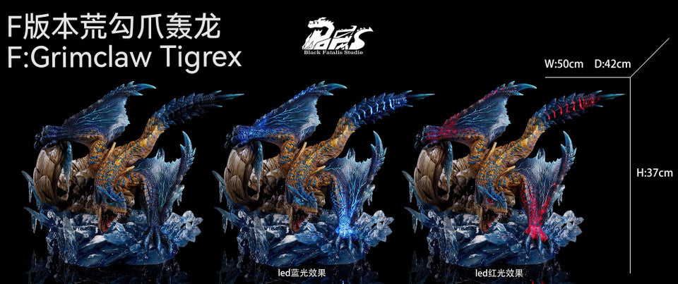 [Pre-Order] BlackFatalis Studio - Statue - Monster Hunter - Tigrex