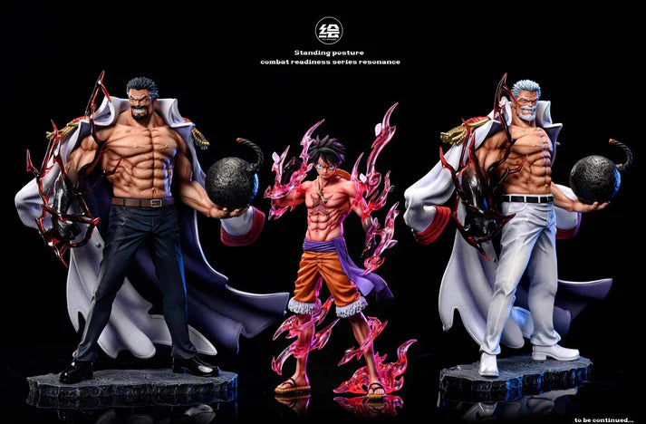 [US in Stock] T-H Studio - Statue - One Piece - Tekken Monkey D. Garp (Displayed)