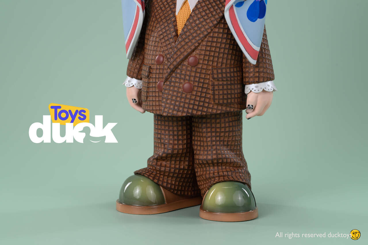 [Warehouse in Stock] Duck Toys Studio - Statue - K-POP - G-Dragon GD Black rabbit
