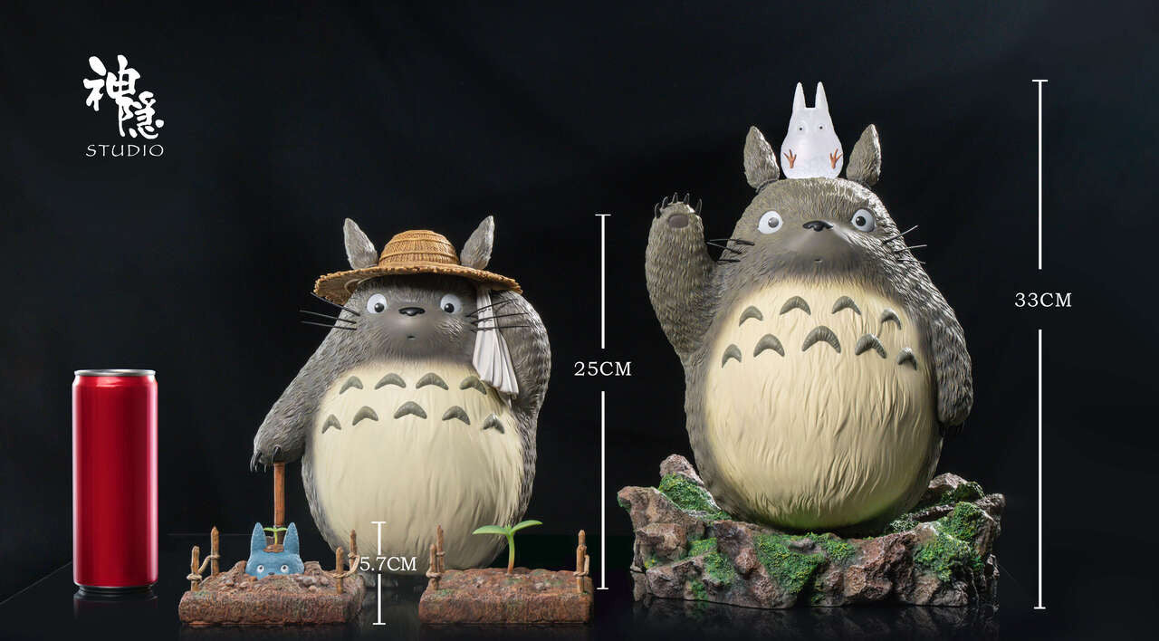 [Warehouse in Stock] Shen Yin Studio - Statue - My Neighbor Totoro - Farmer Totoro