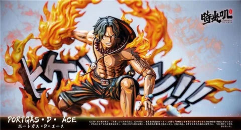 [US in stock] Champion Studio - Statue - One Piece - "Comic Color Series" Portgas D Ace