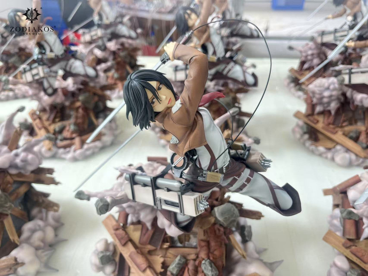 [Warehouse in Stock] Zodiakos Studio - Statue - Attack on Titan - Mikasa Ackerman (Licensed)