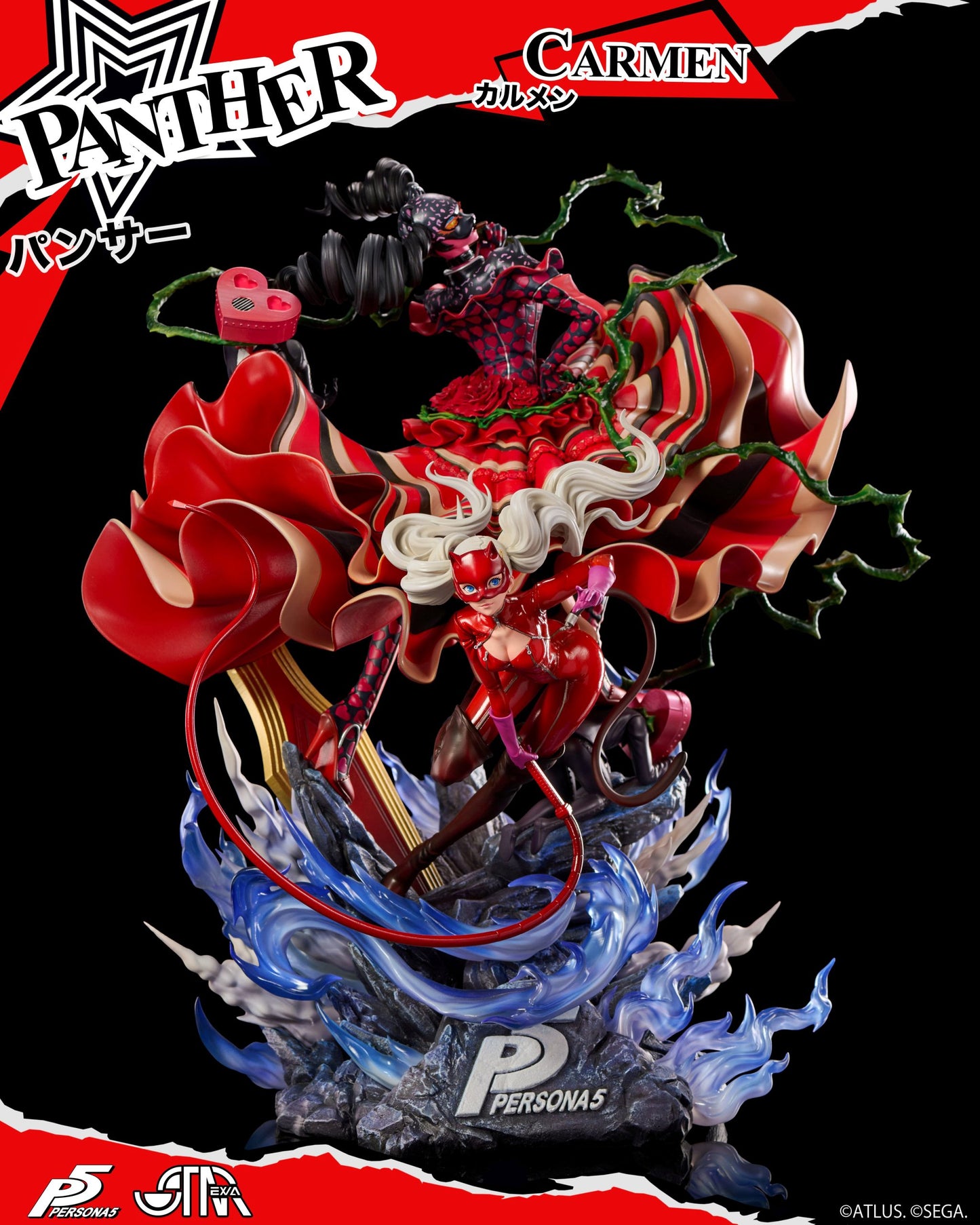 [Pre-Order] STAREXVA Studio - Statue - Persona 5 - PANTHER Ann Takamaki with Carmen (Licensed)