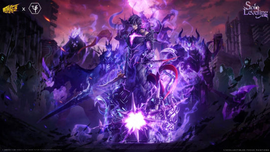 [Pre-Order] JiKe Studio & UP Studio - Statue - Solo leveling - Sung Jin-Woo with LED