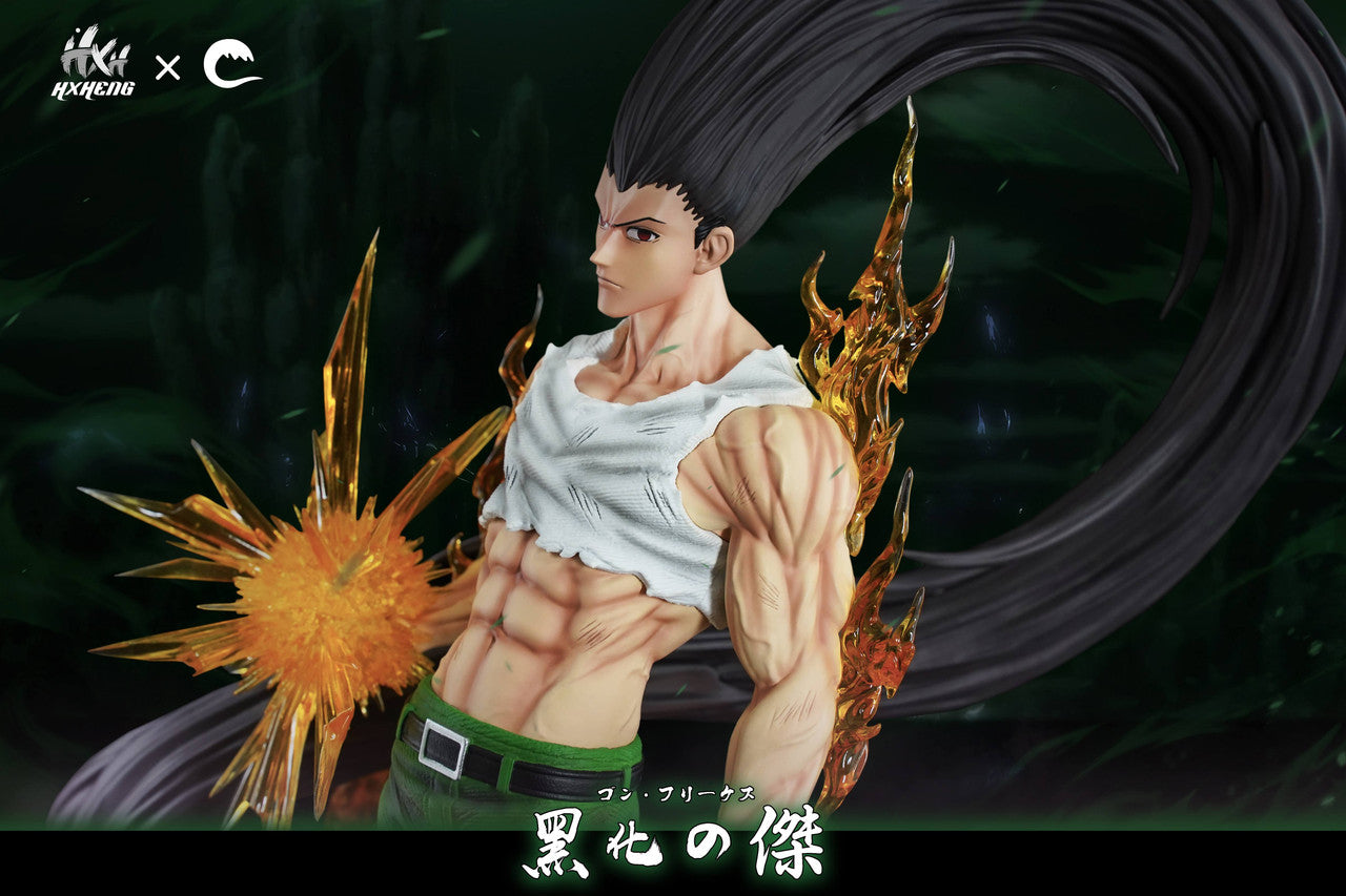 [Warehouse in Stock] HXHENG × CHENG Studio - Statue - HUNTER×HUNTER - Hunter Series #1 Black Gon Freecss