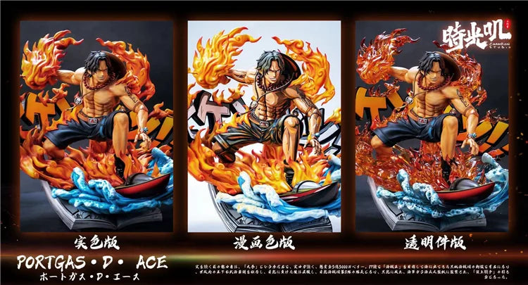 [US in stock] Champion Studio - Statue - One Piece - "Comic Color Series" Portgas D Ace