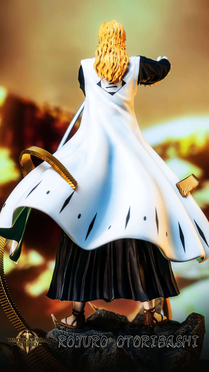 [Warehouse in Stock] I.W Studio - Statue - BLEACH - Gotei 13 Series #10 Rojuro Otoribashi