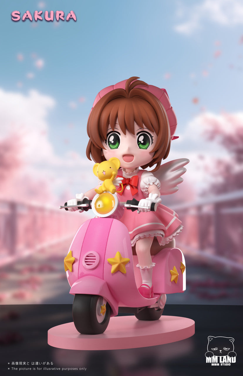[Pre-Order] MMLAND Studio - Statue - Cardcaptor Sakura - Sakura Kinomoto riding Motorcycle