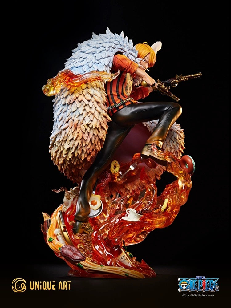 [Warehouse in Stock] UNiQUE ART Studio - Statue - One Piece - Sanji (Licensed)