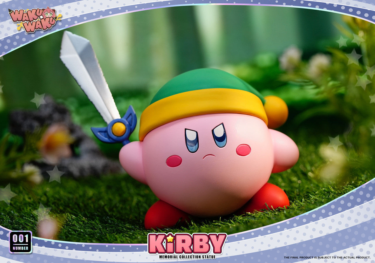 [Warehouse in Stock] WakuWaku Studio - Statue - Kirby - #1 Swordsman Kirby