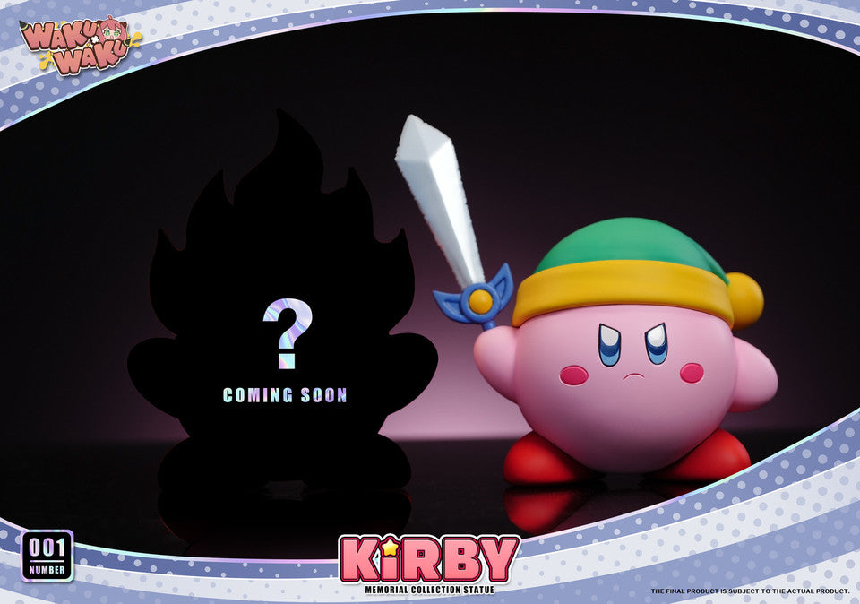 [Warehouse in Stock] WakuWaku Studio - Statue - Kirby - #1 Swordsman Kirby
