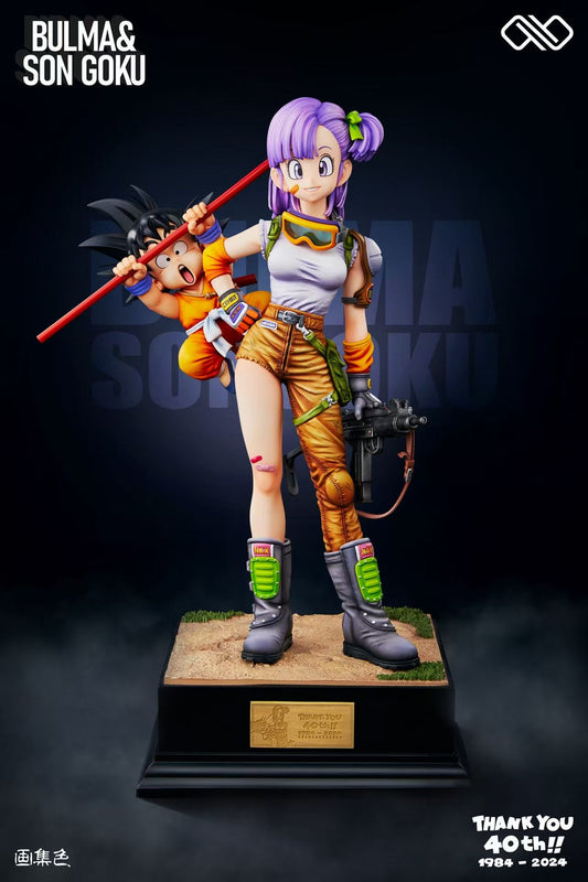 [Pre-Order Closed] Infinite Studio - Statue - Dragon Ball - Title page 40th Anniversary Series #2 Bulma & Goku