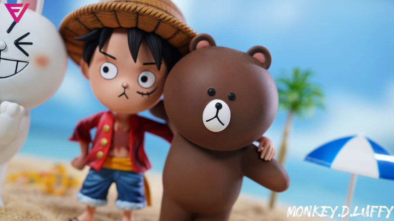 [Pre-Order] Eve Studio - Statue - One Piece - Luffy & Brown & Cony