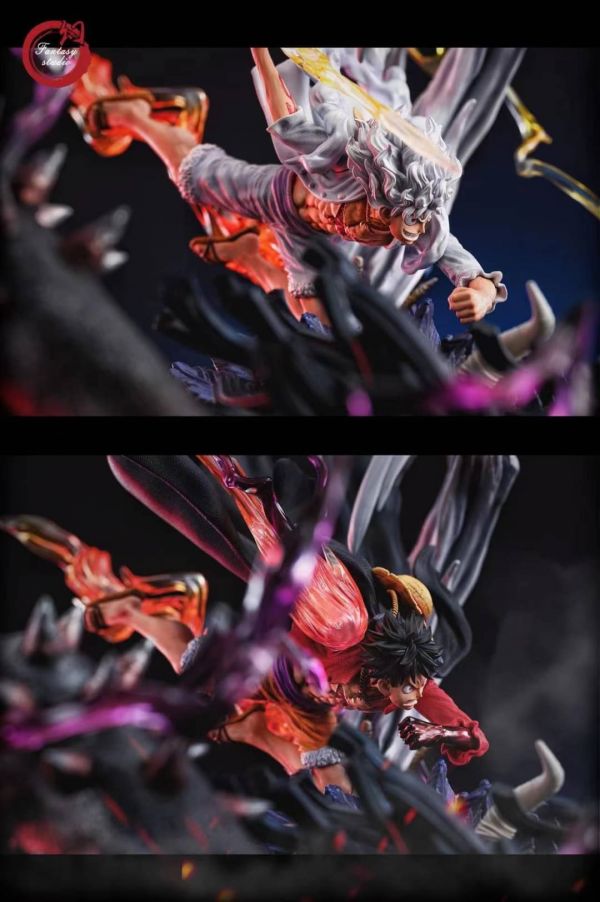 [In stock] Fantasy Studio - Statue - One Piece - Kaidou VS Nika Luffy