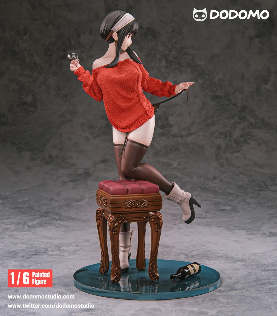 [Pre-Order closed] Dodomo Studio - Statue - Chainsaw Man - 1/6 Yor Forger Red Sweater EX ver.