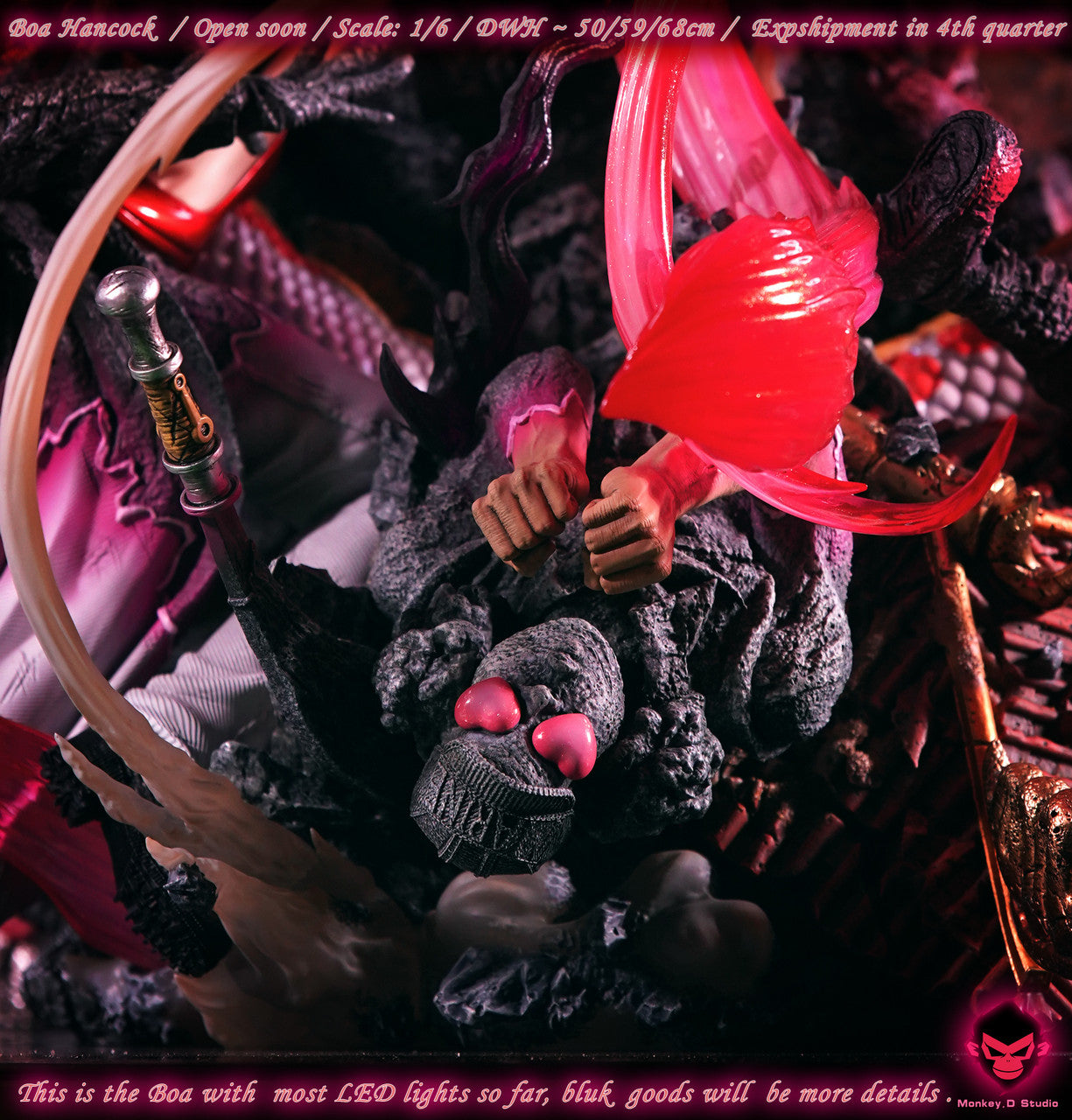 [Pre-Order] Monkey.D Studio - Statue - One Piece - The Pirate Empress Boa Hancock