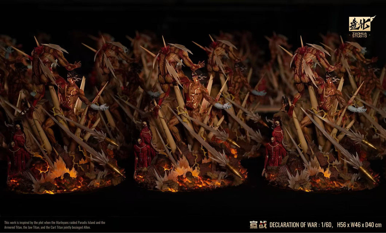 [Last One] ZaoHua Studio - Statue - Attack on Titan - Declaration Of War EX ver with LED