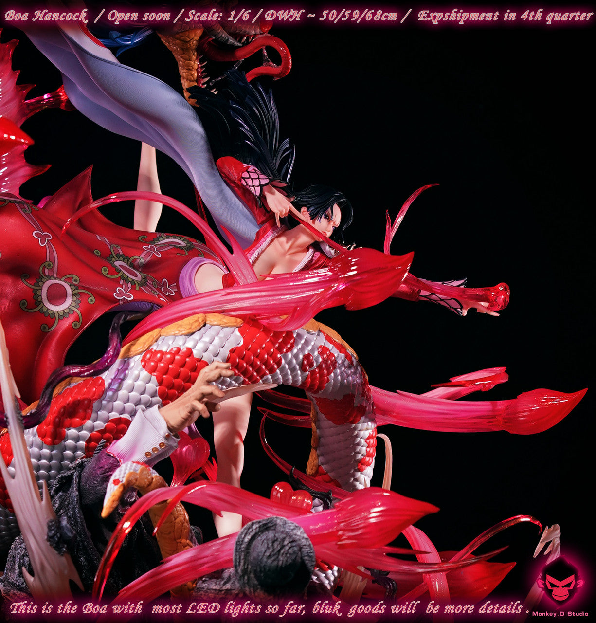 [Pre-Order] Monkey.D Studio - Statue - One Piece - The Pirate Empress Boa Hancock