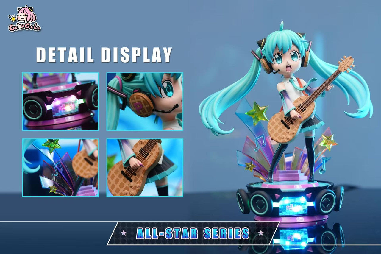 [Pre-Order Closed] GuluGulu Studio - Statue - Spy x Family - Anya Forger Cosplaying Hatsune Miku Guitar Girl