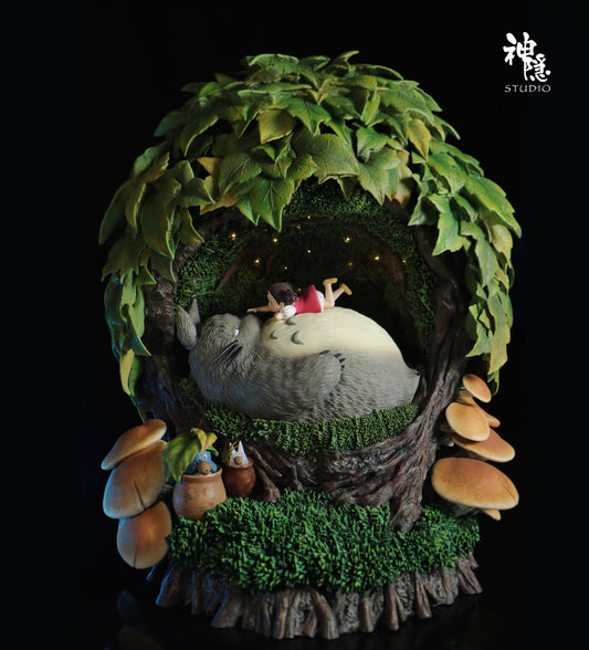 [Pre-Order Closed] Shen Yin Studio - Statue - My Neighbor Totoro - Totoro rest in the tree hole