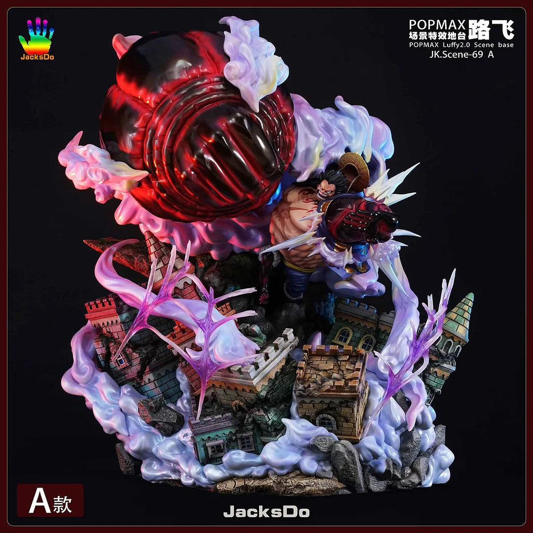 [Warehouse in stock] JacksDo Studio - Statue - One Piece - POPMAX Luffy 2.0 Scene Special Effects Platform