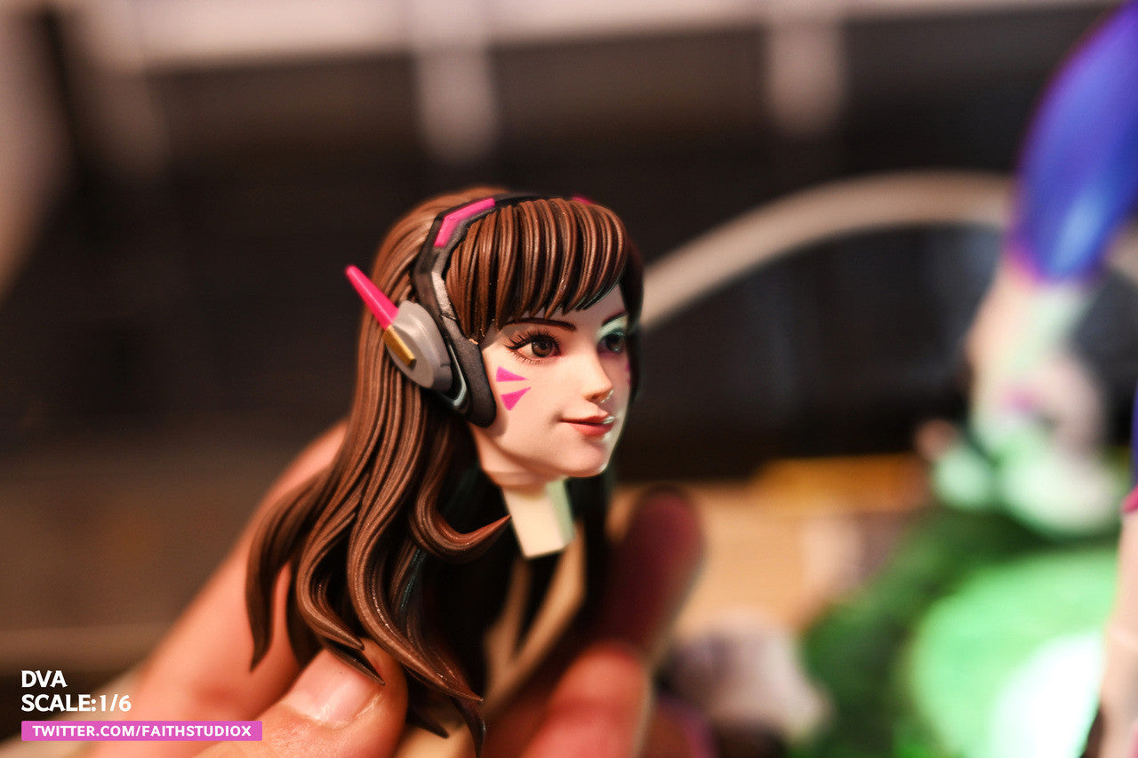 [Warehouse in Stock] Faith Studio - Statue - Overwatch - #1 Game Girl D.va