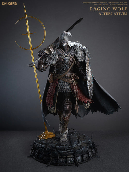 [Warehouse in Stock] CHIKARA Studio - Statue - Elden Ring - Vargram the Raging Wolf