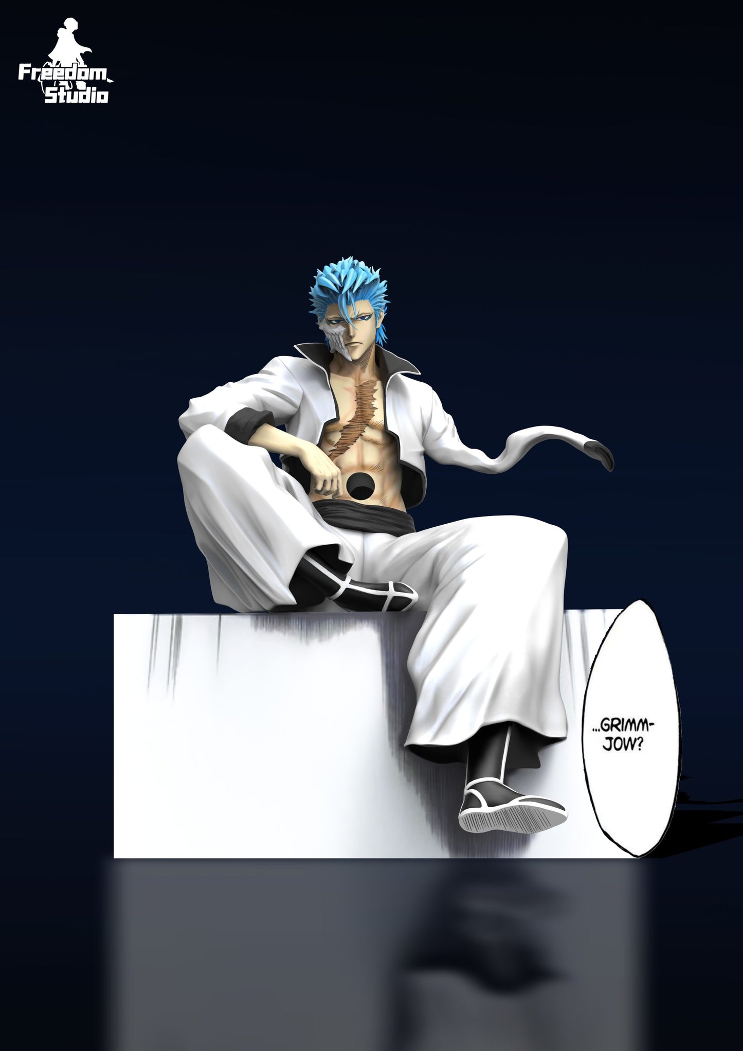 [Pre-Order Closed] Freedom Studio - Statue - BLEACH - Grimmjow Jaegerjaquez