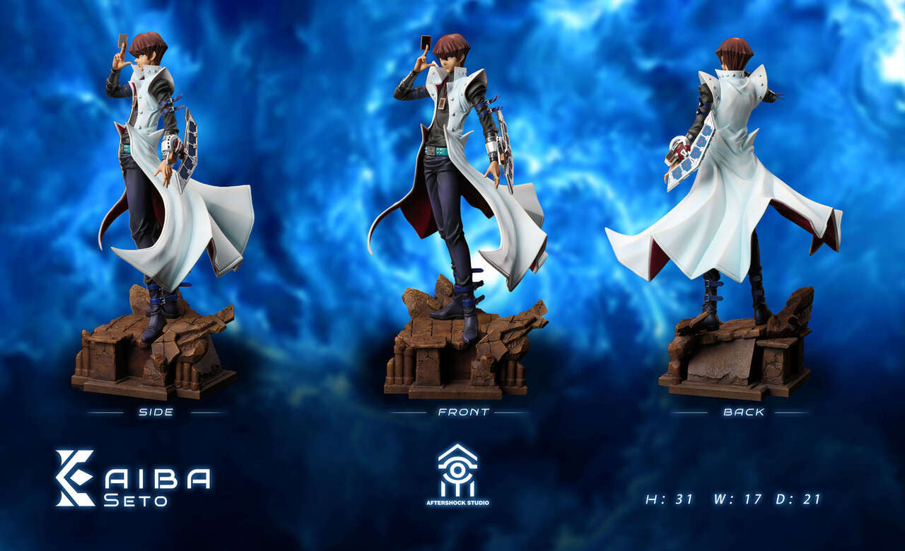 [Warehouse in Stock] Aftershock Studio - Statue - Yu-Gi-Oh! Obelisk the Tormentor & Seto Kaiba