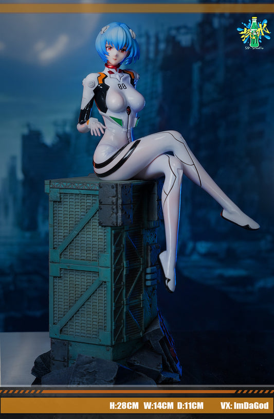 [Pre-Order] SD Studio - Statue - Neon Genesis Evangelion - Soryu Asuka Langley & Ayanami Rei