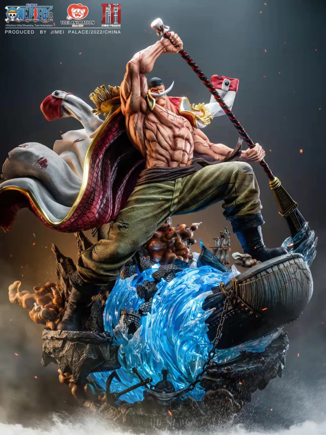 [Warehouse in Stock] JIMEI PALACE Studio - Statue - One Piece - Edward Newgate (Licensed) (Displayed)