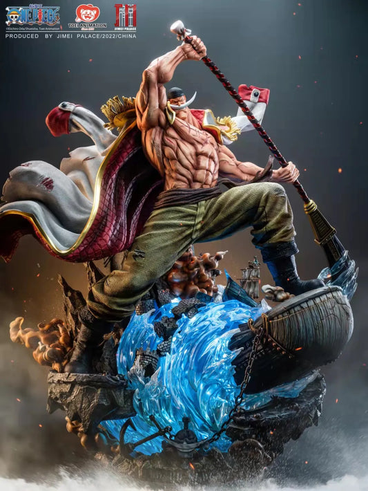 [Warehouse in Stock] JIMEI PALACE Studio - Statue - One Piece - Edward Newgate (Licensed) (Displayed)