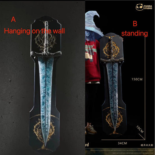 [Warehouse in Stock] Panda Studio - Statue - Elden Ring - Dark Moon Greatsword 1:1
