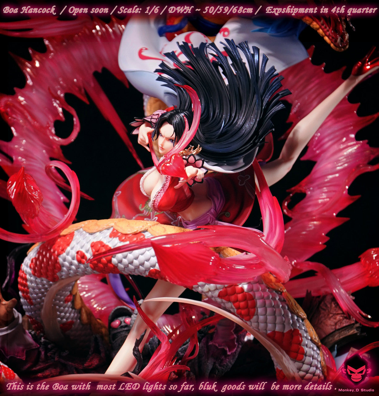 [Pre-Order] Monkey.D Studio - Statue - One Piece - The Pirate Empress Boa Hancock