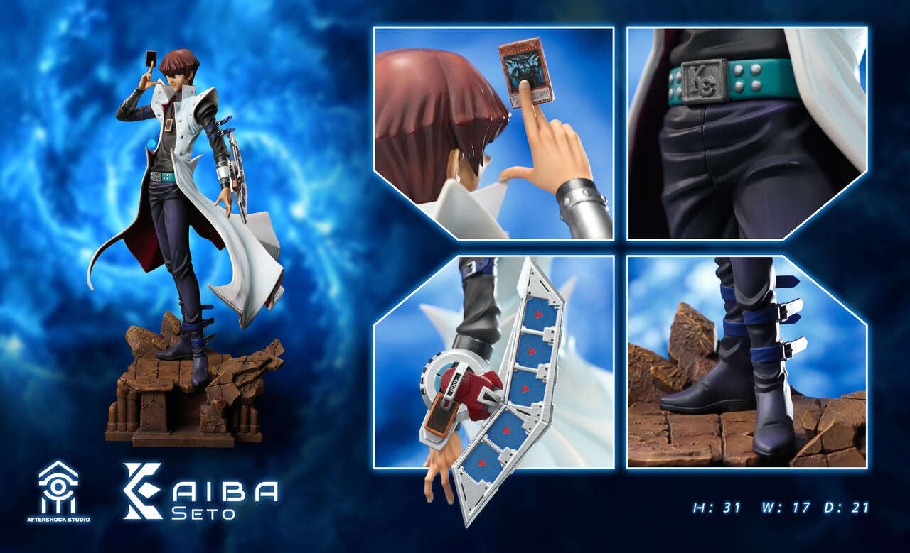 [Warehouse in Stock] Aftershock Studio - Statue - Yu-Gi-Oh! - Seto Kaiba