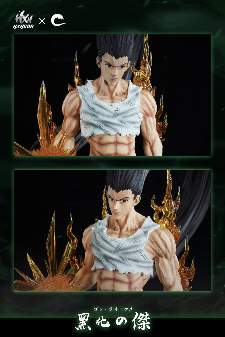 [Warehouse in Stock] HXHENG × CHENG Studio - Statue - HUNTER×HUNTER - Hunter Series #1 Black Gon Freecss