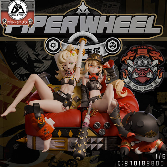 [Warehouse in Stock] Mi Yin Studio - Statue - Zenless Zone Zero - Luciana de Montefio and Piper wheel