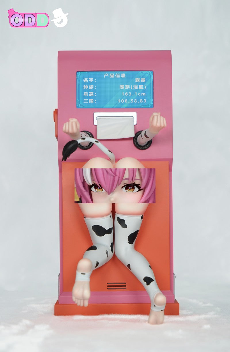 [Warehouse in stock] ODD Studio - Statue - Original - Demon Princess-Lulu: Strawberry Milk/Nana: Dark Chocolate Milk (Licensed)