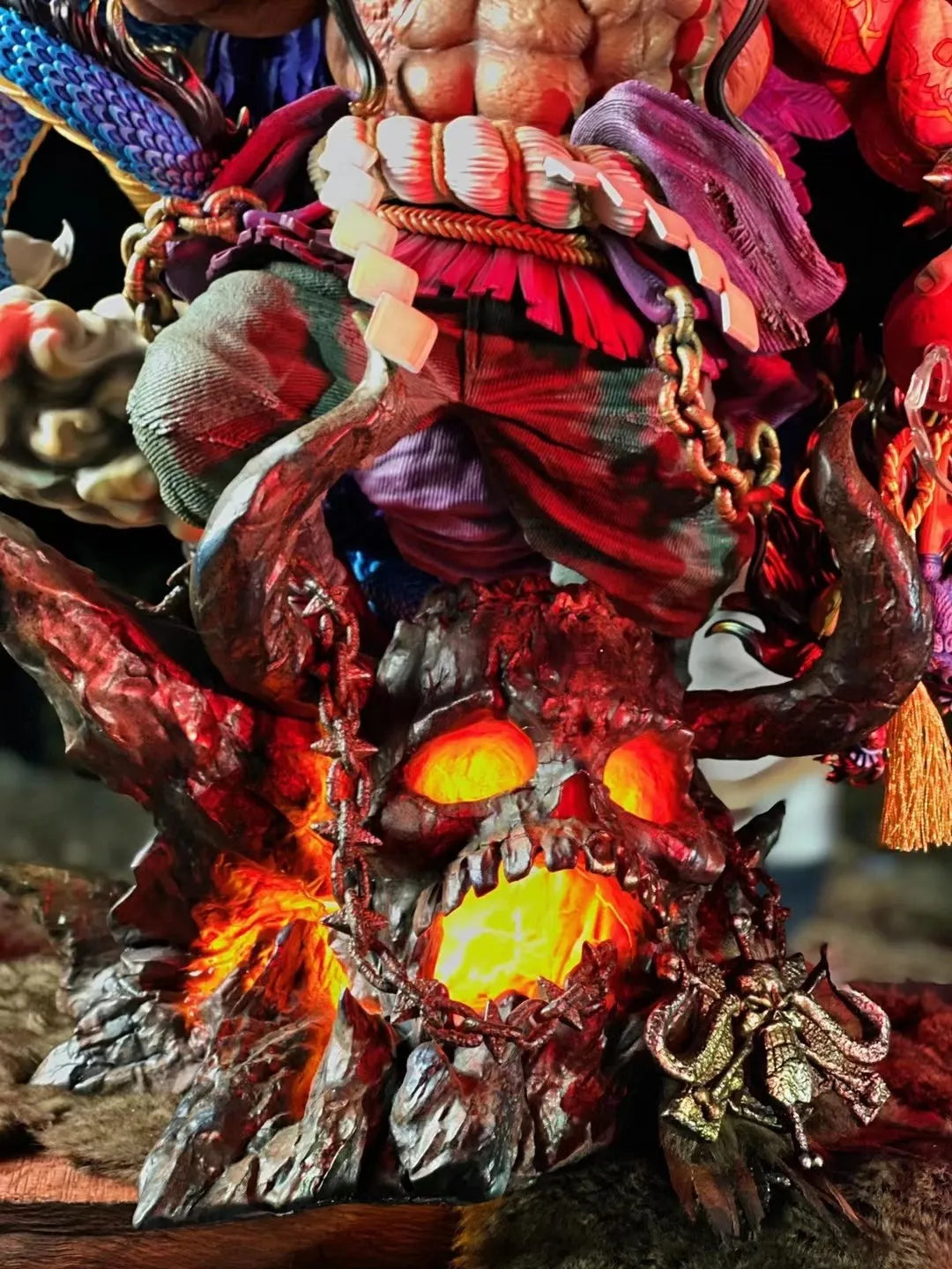 [Warehouse in Stock] JIMEI PALACE Studio - Statue - One Piece - Kaido (Licensed) (Displayed)