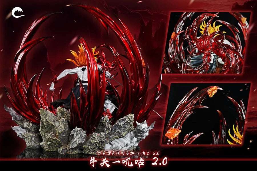 [Warehouse in Stock] CHENG Studio - Statue - BLEACH - Hollowfication Ichigo Kurosaki 2.0