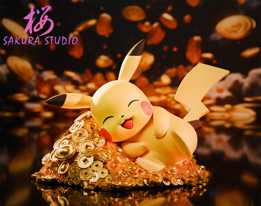 [Pre-Order] Sakura Studio - Statue - Pokémon - Lying down Pikachu
